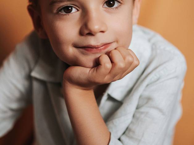 Infantil de Ensaio de 7 anos - Sebastian