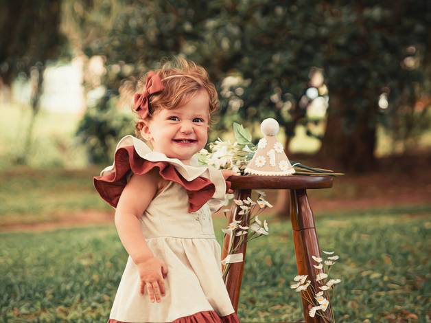 Infantil de Ensaio de 1 aninho - Carolina 