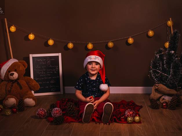 Infantil de Cenário de Natal