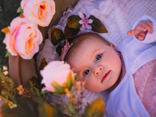 Infantil de 4 meses da Cecilia - Ensaio Família