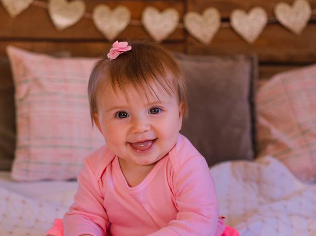 Infantil de 8 meses da Cecilia