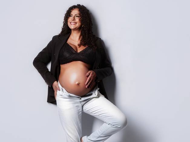 Gestante de LUANA CRISOLY