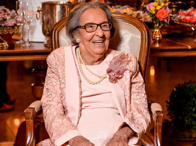 Eventos de 100 anos da Sra. Elizena