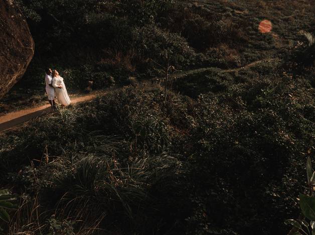 Pré Wedding de Ensaio pré Wedding Morro  do Parambuco - Flavio e Sara