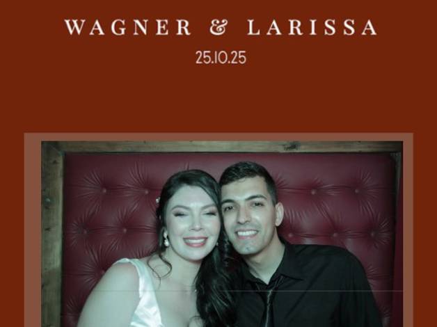 Debbie Photo Cabine de Larissa e Wagner - Debbie Photo Cabine