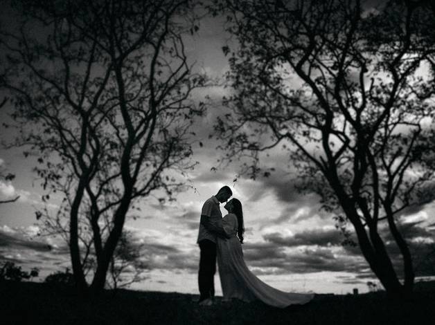 ensaios de Carol e André - ensaio