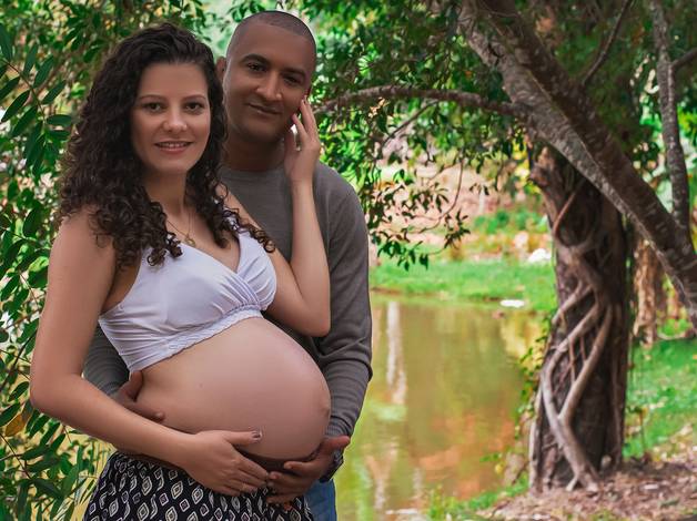 Ensaio de Gestante de Mariany, Welton e Hugo