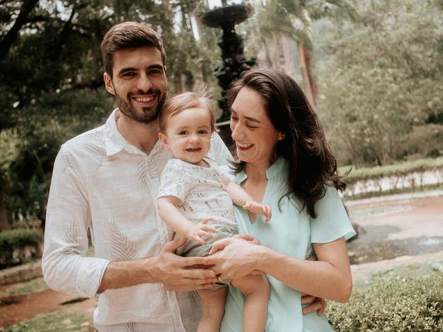 Família de Ensaio de Família: 1 Ano do Pedro