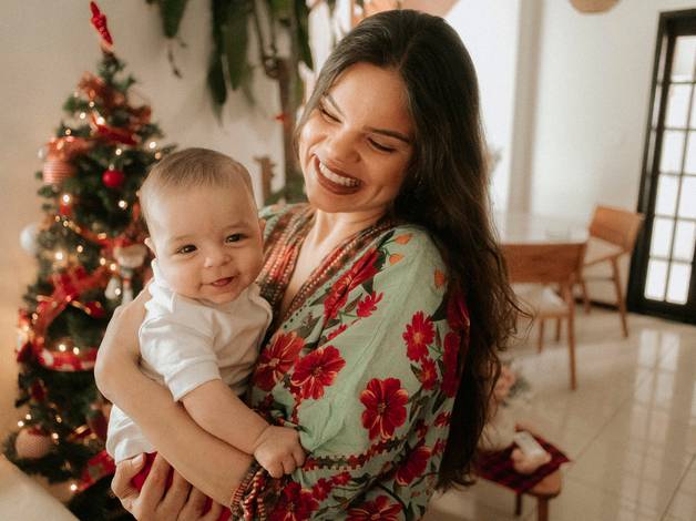 Família de O Primeiro Natal do Theo