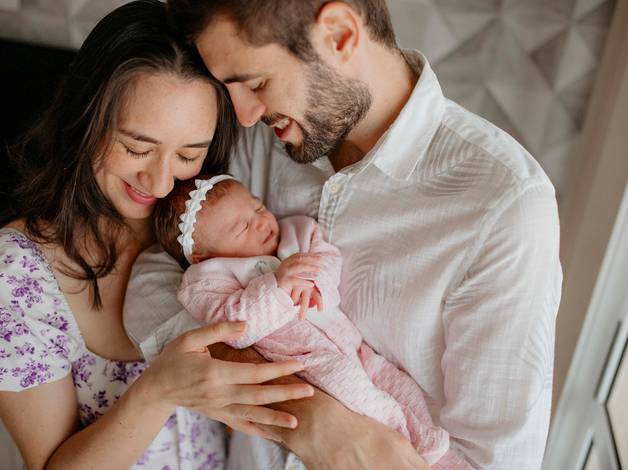 Família de Newborn: Os primeiros dias da Mariana