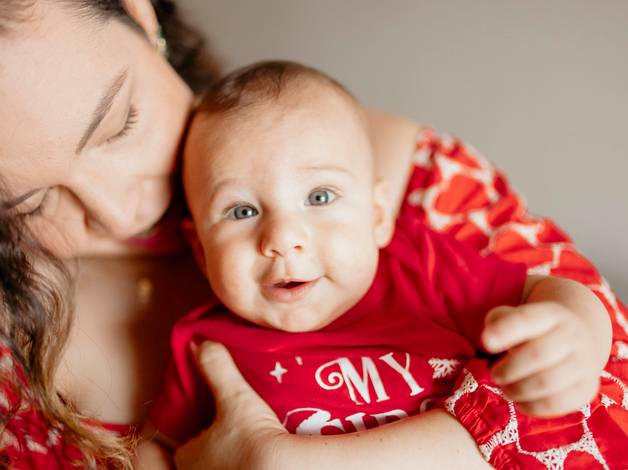 Família de O Primeiro Natal com o Leonardo