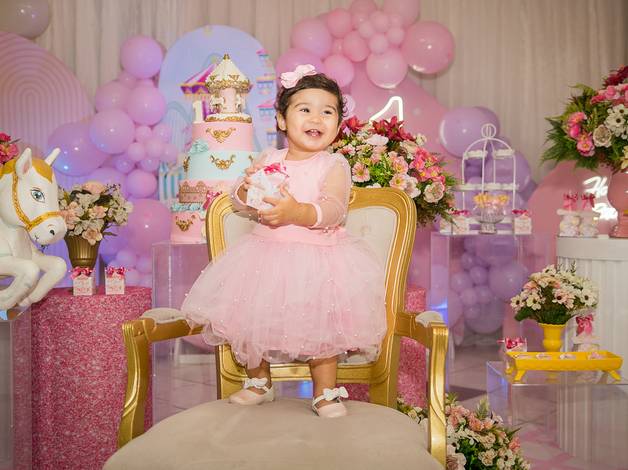 ANIVERSÁRIO de Carolina Primeiro Ano