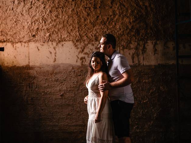 Ensaio de Casais de Pré Wedding - Diane a Luiz