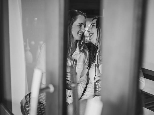 Ensaio de Casais de Taís e Tamires