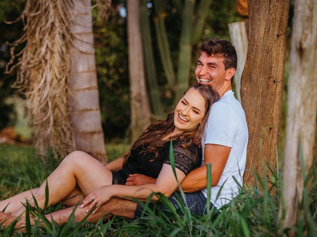 Ensaio de Casais de Pré wedding - Marciane e Ismael