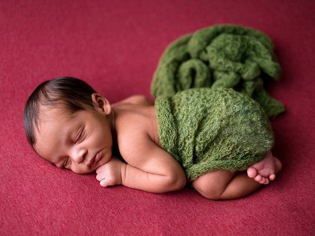 Newborn de O sonho do ensaio newborn realizado em nosso estúdio