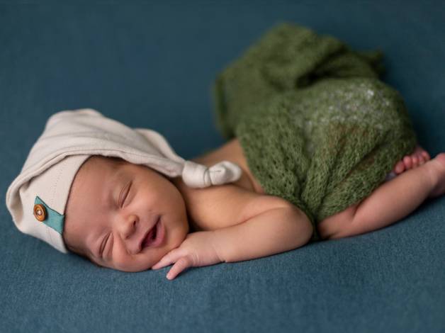 Newborn de Primeiro ensaio do pequeno Rafael
