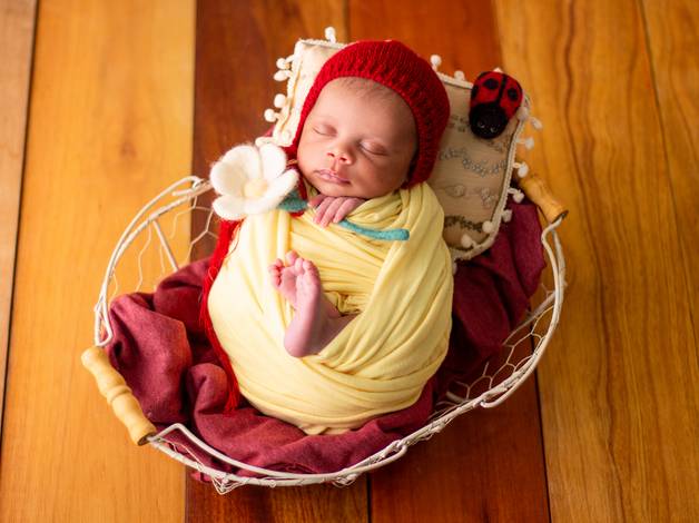 Newborn de PRIMEIRO ENSAIO DA PEQUENA  AISHA