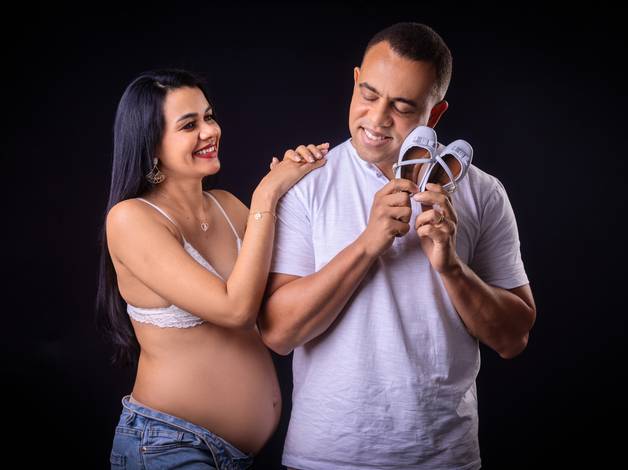 Gestante Estúdio de ENSAIO DA MAMÃE JÉSSICA