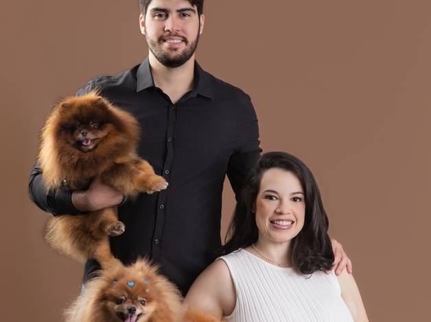 Gestante Estúdio de A FAMÍLIA ESTÁ CRESCENDO... E O AMOR TAMBÉM! 