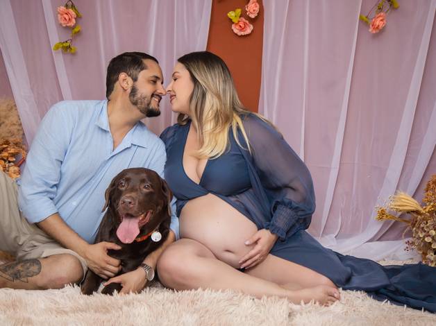 Gestante Estúdio de O AMOR AGORA TEM MAIS UM  LUGAR.