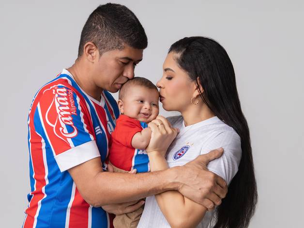 FAMILÍA de  A FOFURA JÁ NASCEU TRICOLOR. 🔵🔴⚪