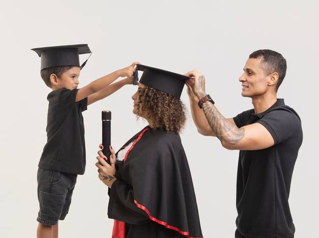 FORMATURA de  TODA CONQUISTA FICA AINDA MAIS ESPECIAL QUANDO É COMPARTILHADA.