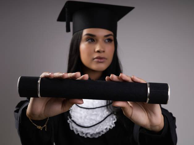 FORMATURA de  A ELEGÂNCIA DE UMA GRANDE CONQUISTA.