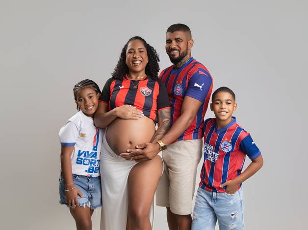 Gestante Estúdio de ENTRE TORCIDA, AMOR E UMA NOVA VIDA A CAMINHO! 