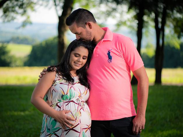 Família de Natália e Douglas - a Espera de Laura Beatriz