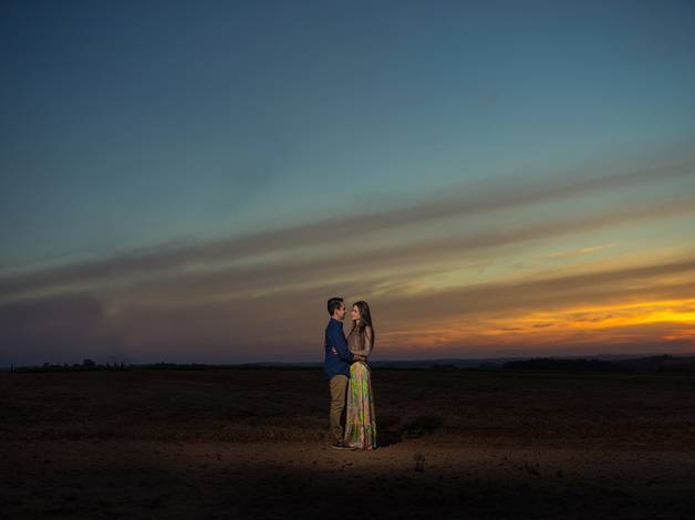 Ensaio de  Mayara e Samuel