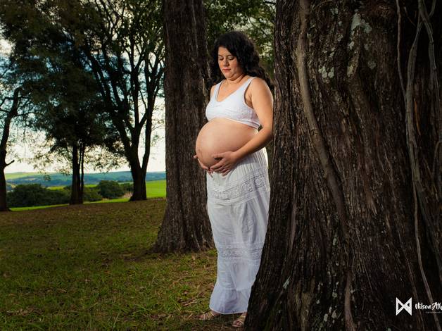 Família de Viviane e José Lucas - A espera de Alice