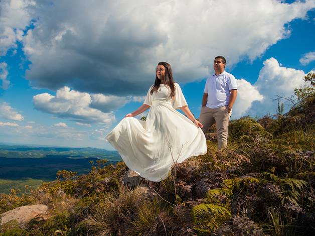 Ensaio de Maria Eduarda e Michael