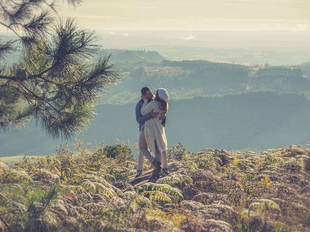 Ensaio de Monique e Altair