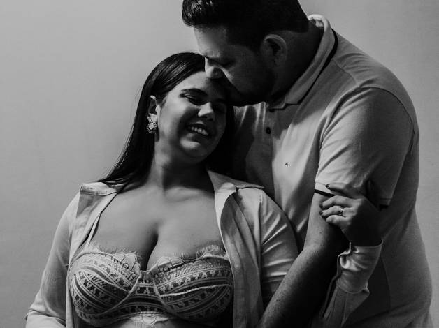 Gestante de A espera do Luiz Alexandre