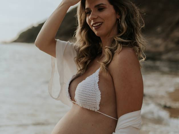 Gestante de A espera do Antonio