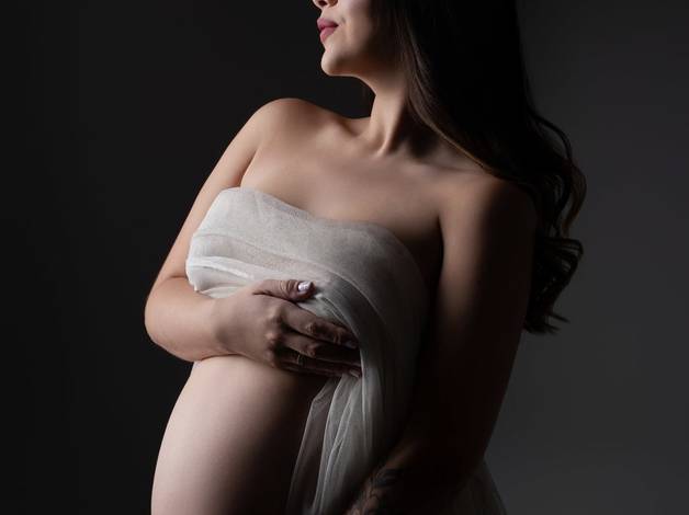 Gestante  de Ensaio Gestante Estúdio| Nathalia Caroline 