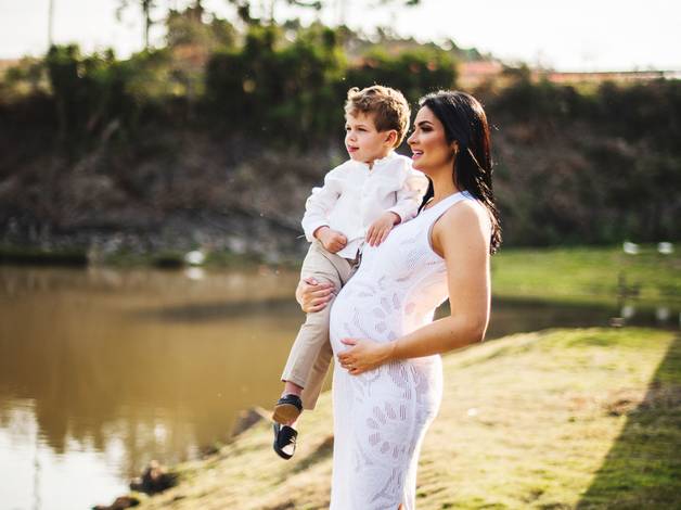 Gestante de 2 corações e um amor maior que a própria vida - Valentina