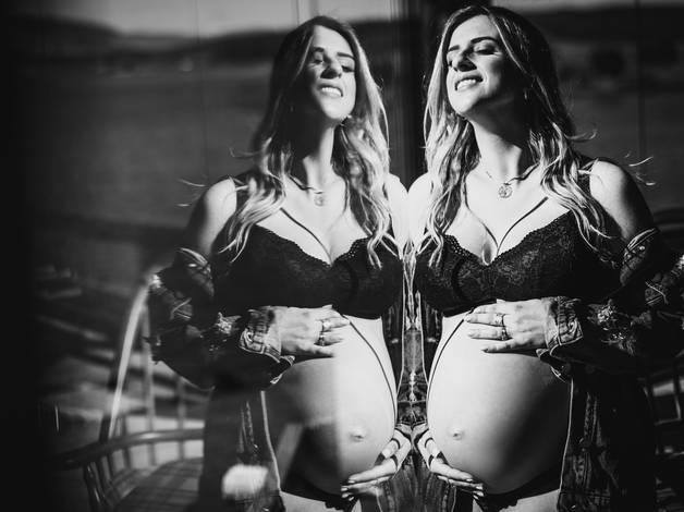 Gestante de Doce espera da Helena