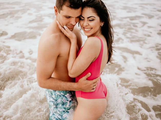 Sessão pré casamento  de Sessão pré casamento na praia | Bianca e Maykon