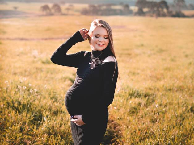 Ensaio Gestação de A Espera do Heitor