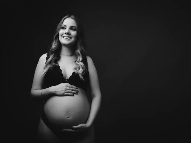 Ensaio Gestação de Á Espera do Bruno Henrique 