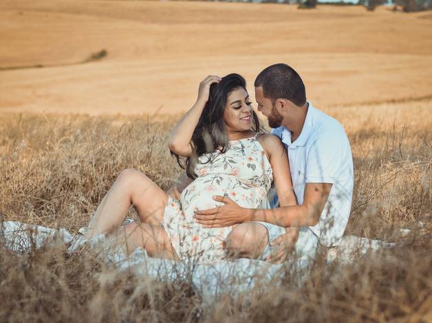 Ensaio Gestação de Á espera do Henrique