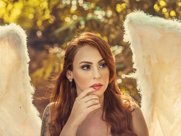 Boudoir de Ensaio da Nádia - Cara de Anjo