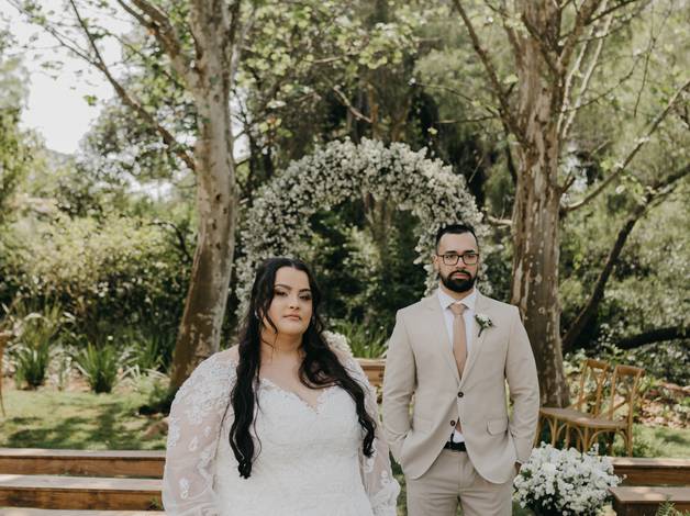 CASAMENTO CIVIL de Casamento ao Ar Livre em Itu – Júlia & Khriztian