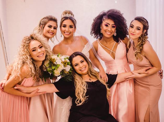 Casamentos de Salão Giovana Favaretto MAKE & HAIR