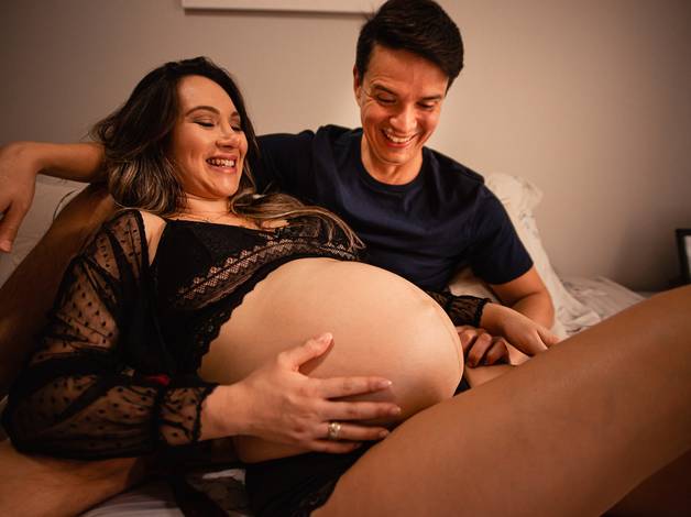 Ensaios de Michelle & Rafael - Em casa