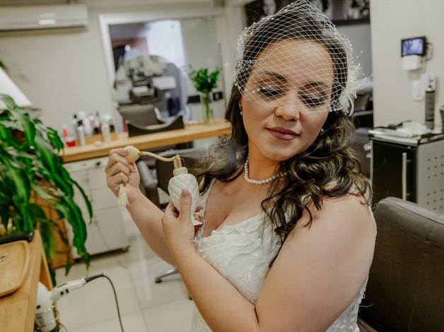 Making Of de Noiva Cassia