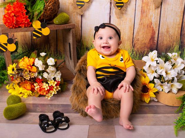 Acompanhamento Mensal de Antonella 4º mês