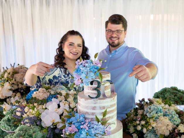 Aniversário de Luisa e Gabriel 30 anos